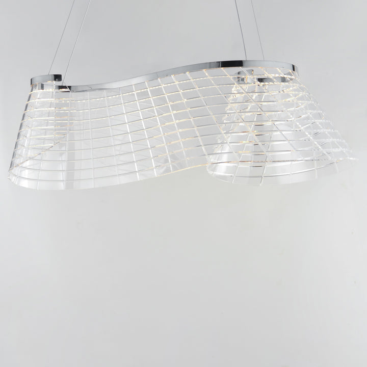 Tartan 1-Light LED Pendant 254814 by Studio M Lighting – lifestyle