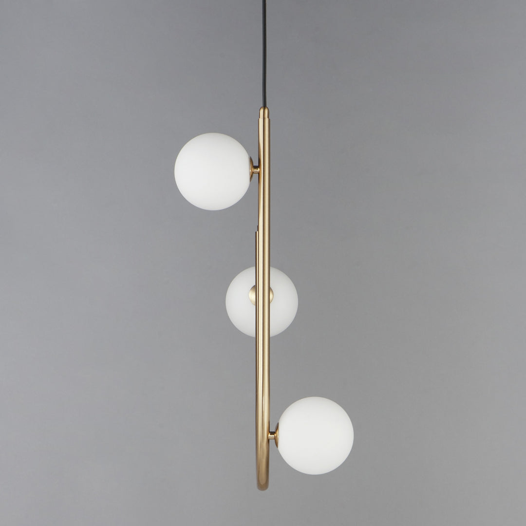 Contour 3-Light Cord Hung Pendant by Studio M Lighting – lifestyle