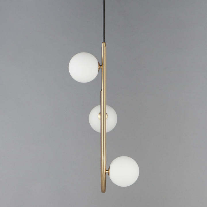 Contour 3-Light Cord Hung Pendant by Studio M Lighting – lifestyle