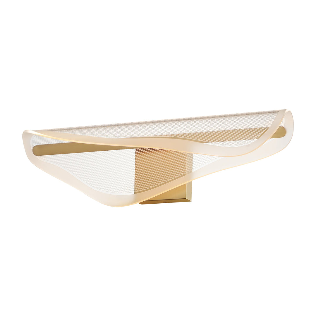 Manta - Bath Vanity Manta 24 LED Bath Vanity by Studio M Lighting in Gold