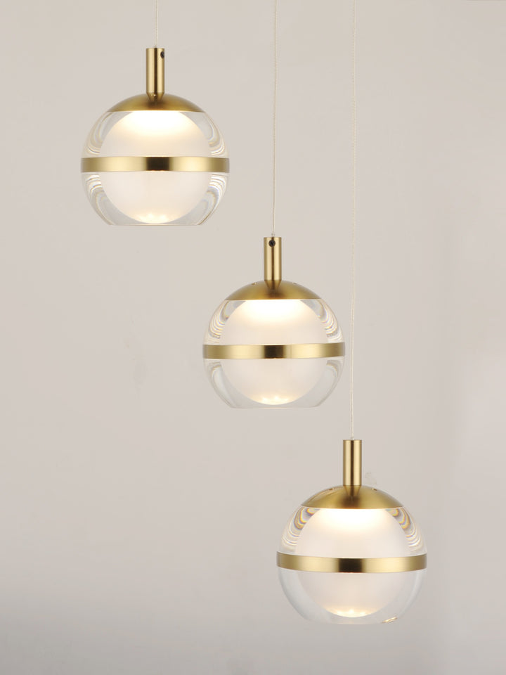 Swank 3-Light Pendant by Studio M Lighting – lifestyle