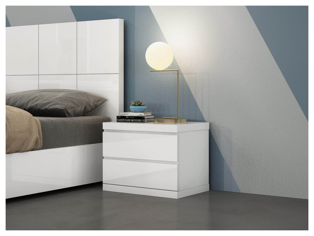 Anna Small Nightstand by Whiteline Modern Living – lifestyle
