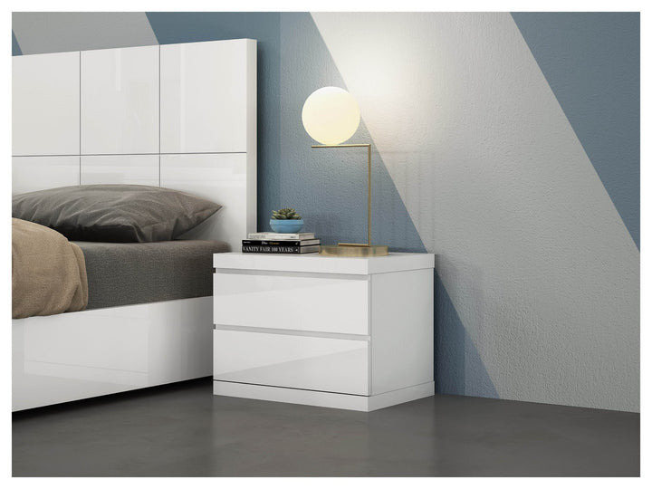 Anna Small Nightstand by Whiteline Modern Living – lifestyle