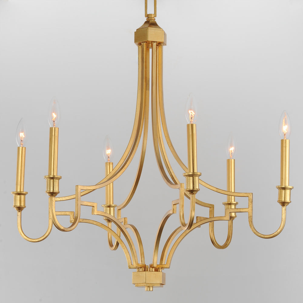 Normandy 6-Light Chandelier by Studio M Lighting – lifestyle