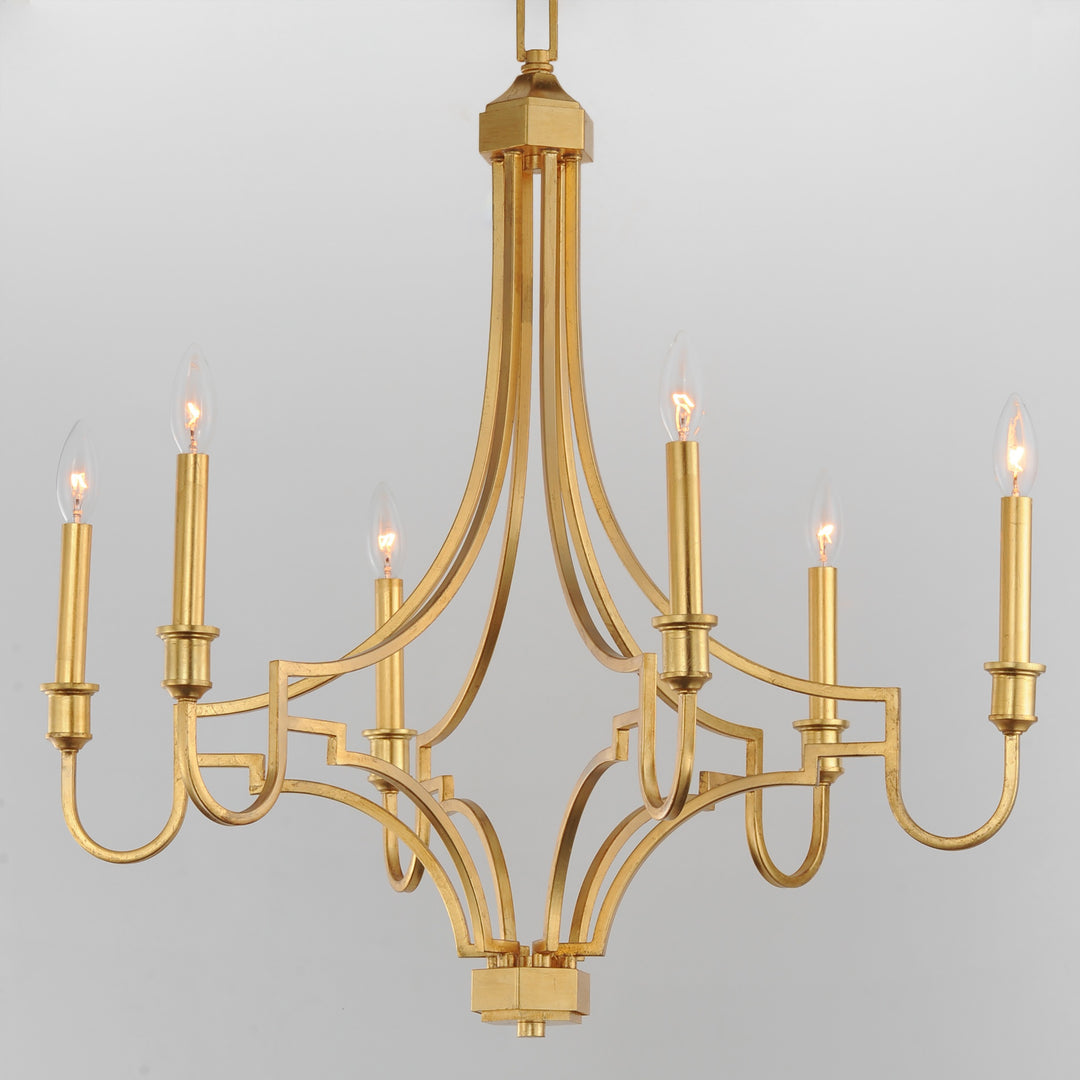 Normandy 6-Light Chandelier by Studio M Lighting – lifestyle