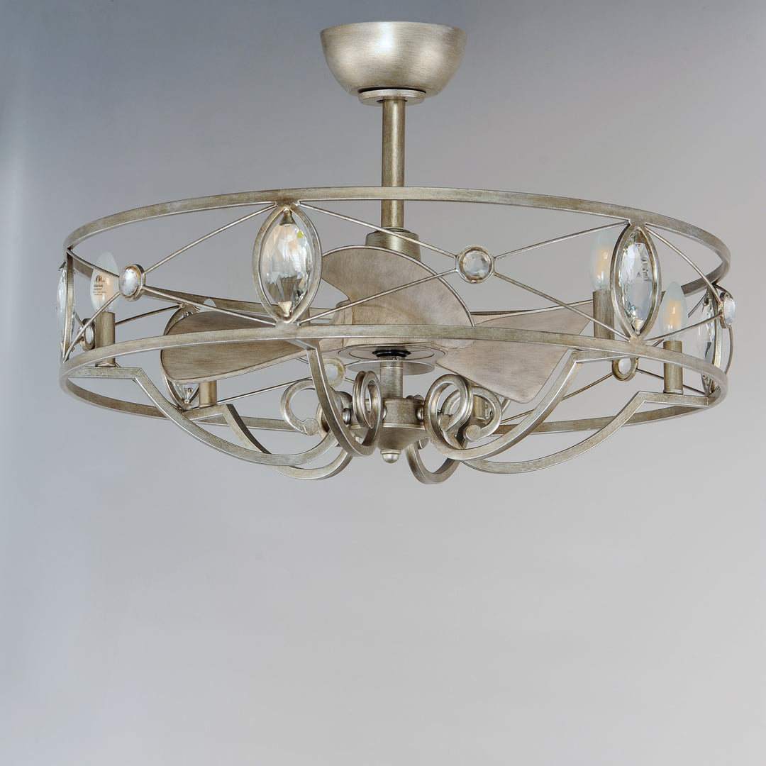 Solitaire 6-Light WiFi-enabled LED Fandelight by Studio M Lighting – lifestyle