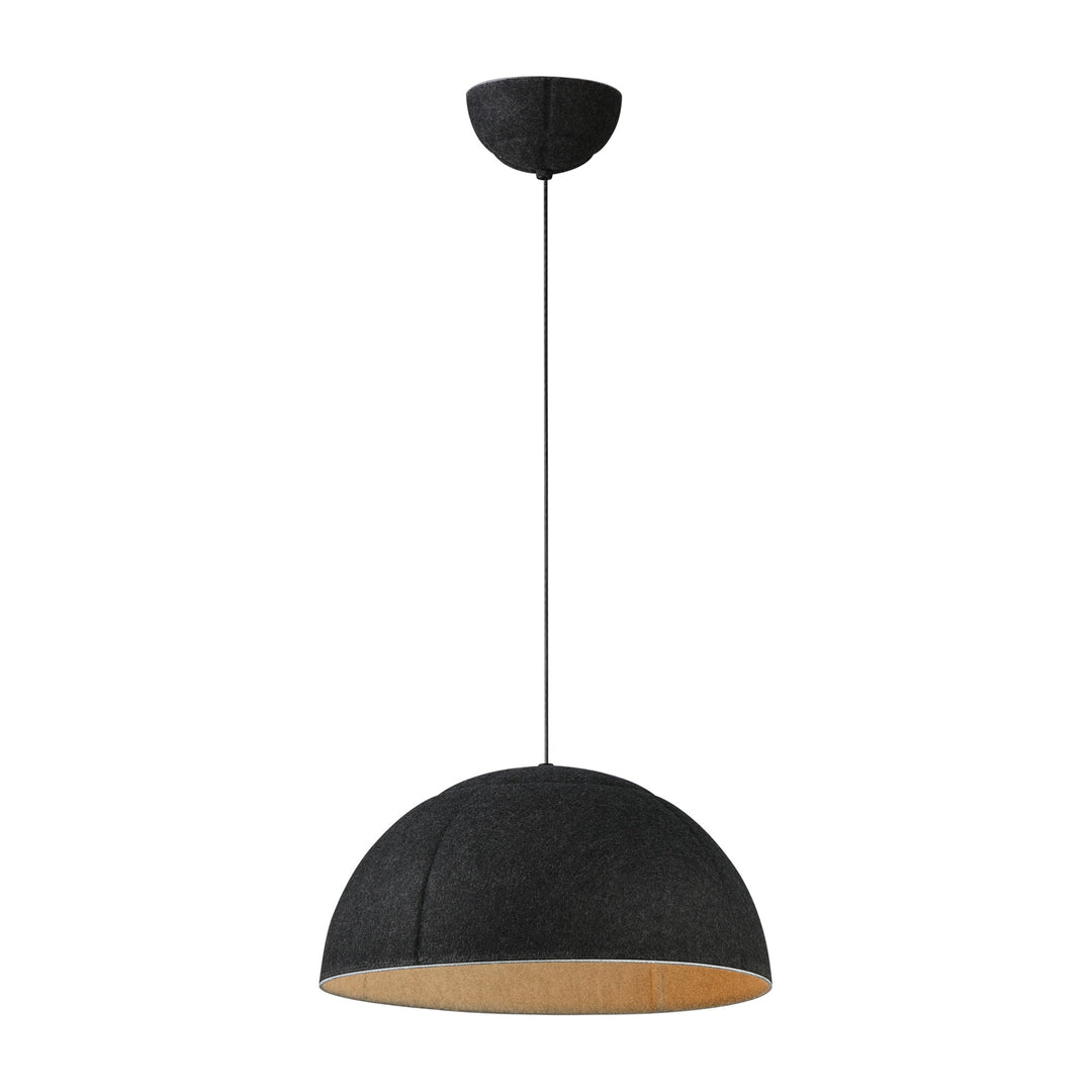 Wimbledon 16 LED Pendant by Studio M Lighting in Dark Gray