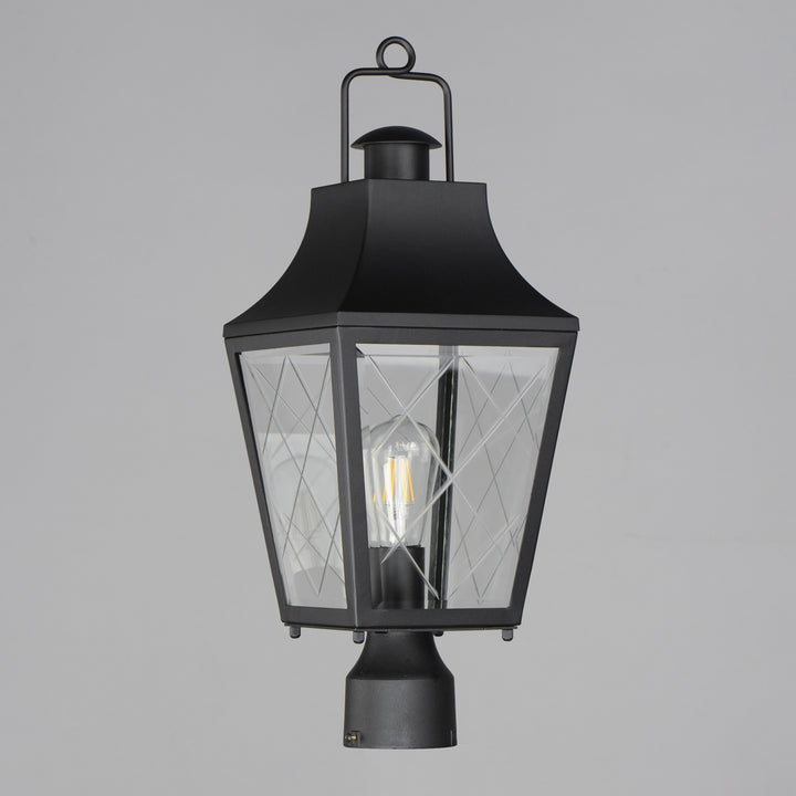 Storybook 1-Light Outdoor Post by Studio M Lighting – lifestyle