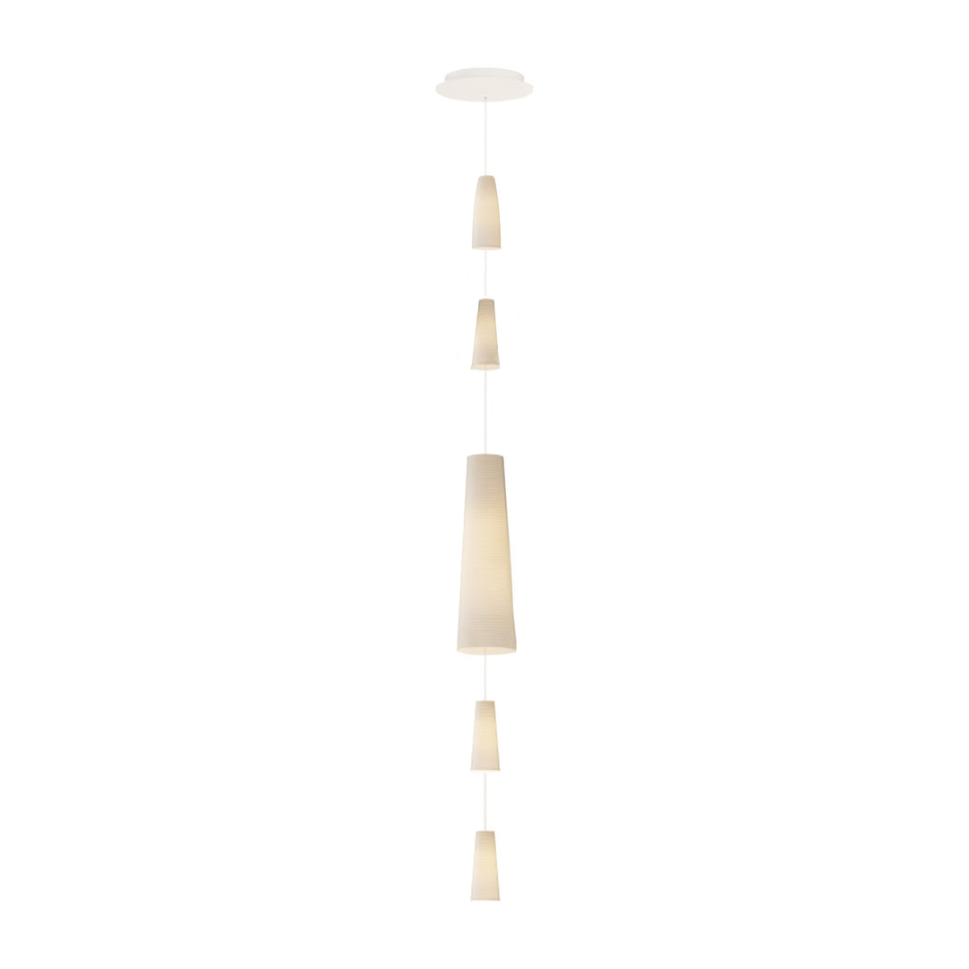Stream 5-Light LED Chain Pendant by Studio M Lighting