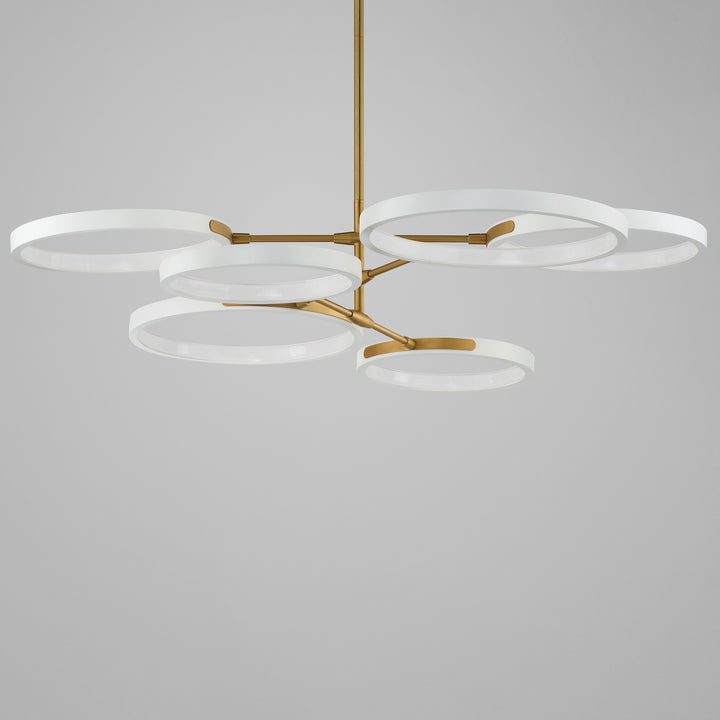 Hoopla 6-Light LED Pendant 254328 by Studio M Lighting – lifestyle