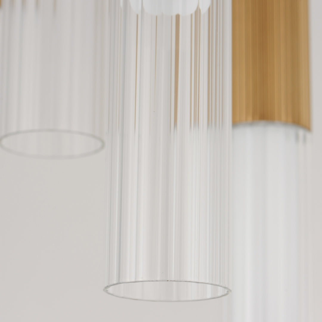 Reeds 5-Light LED Pendant by Studio M Lighting – lifestyle