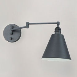 Library Wall Sconce Horizontal Swing Arm by Studio M Lighting – lifestyle