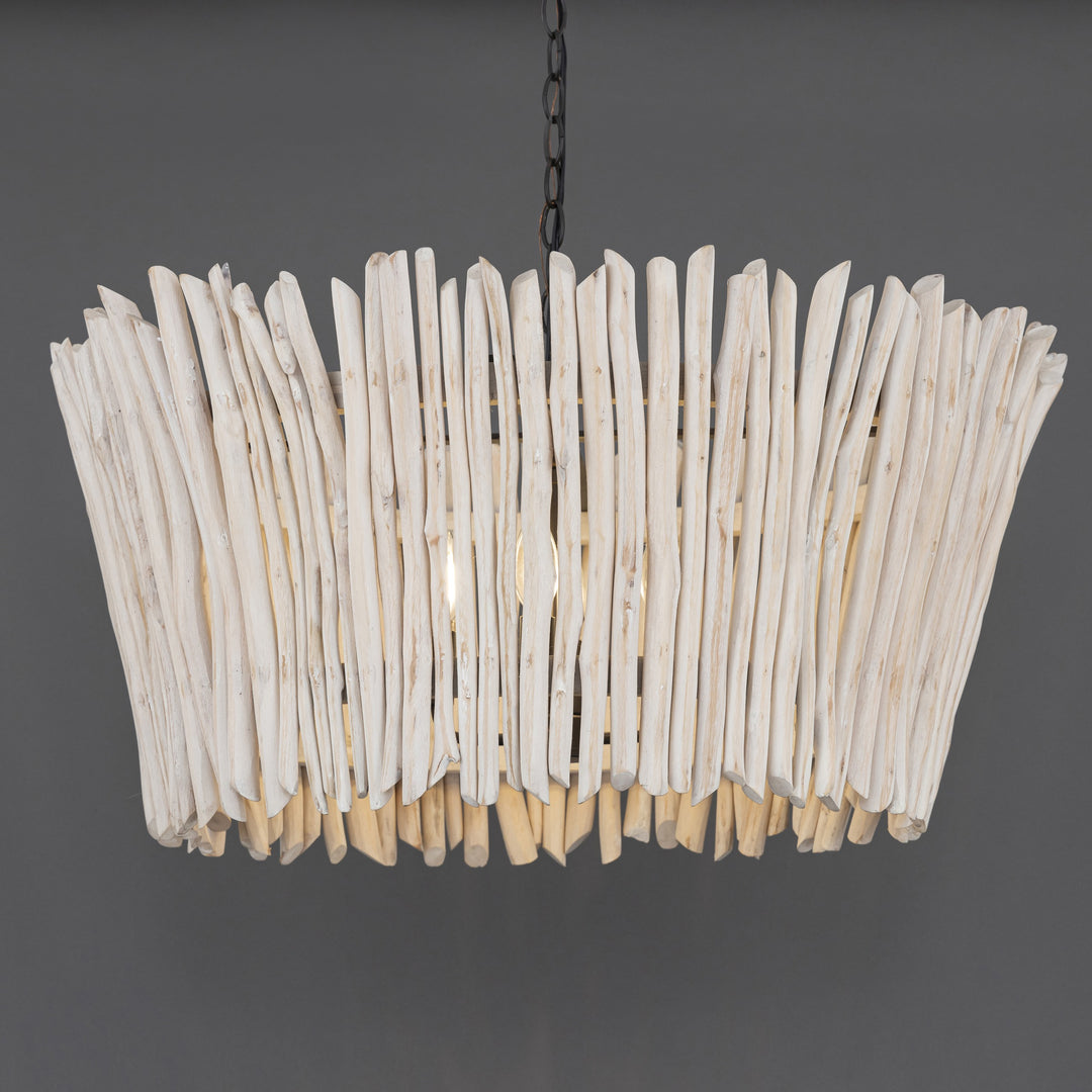 Baywood 30 DriftWood Chandelier by Studio M Lighting – lifestyle