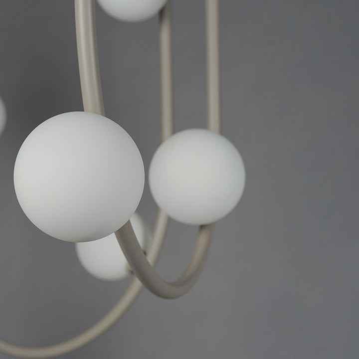 Contour MTO Contour 36-Light MTO Fixed Pendant by Studio M Lighting – lifestyle