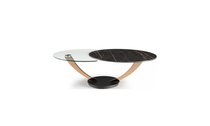 Balestra Extendable Coffee Table QuickShip — white studio