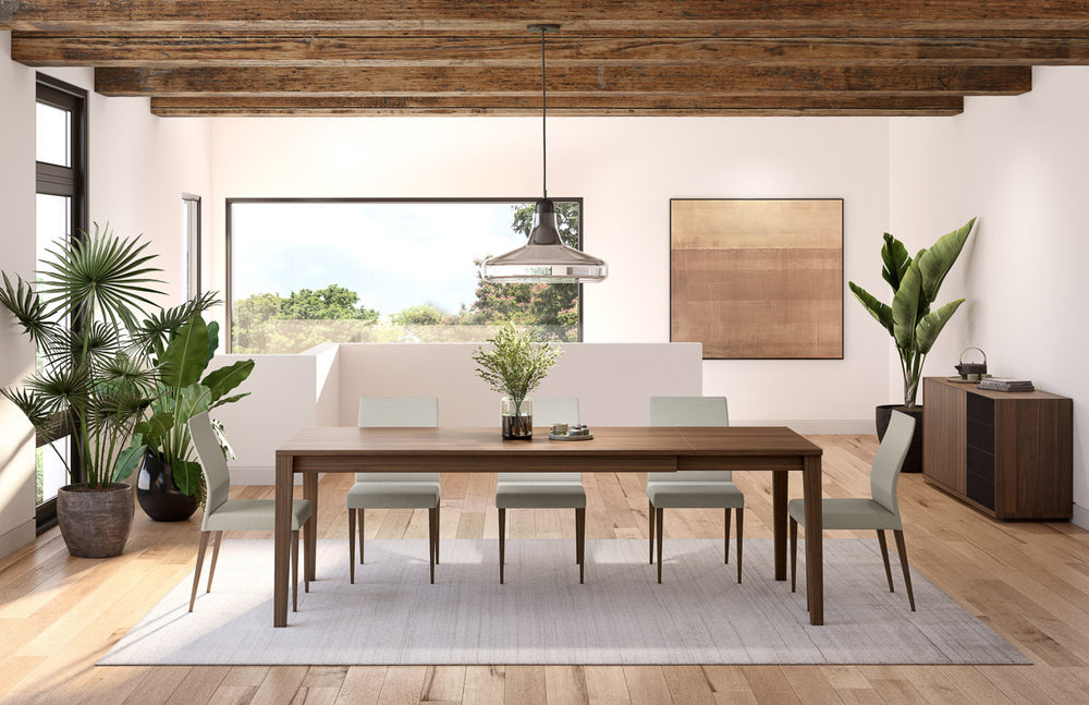 Bali Extension Dining Table in a modern room setting
