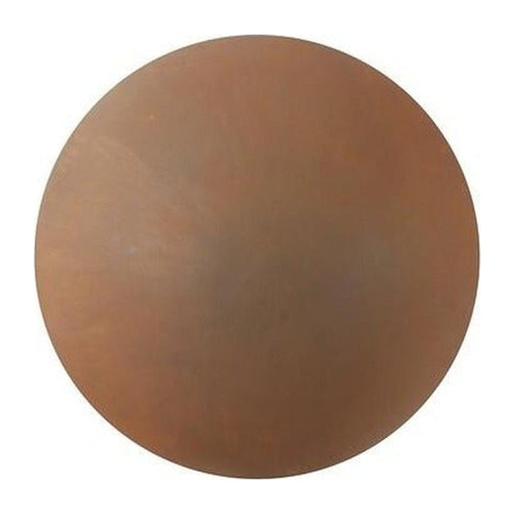 Ball on the Wall, Large, Resin, Rust Finish Phillips Collection