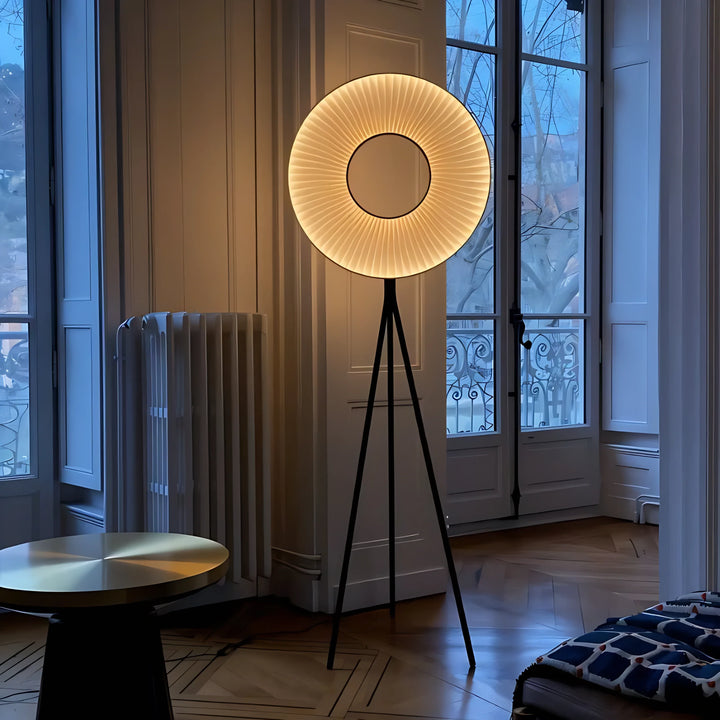 Iris Bahia Single Ring Floor Lamp by Interior Moderna - view 3