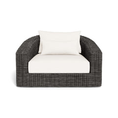 Barcelona Lounge Chair by Harbour in Wicker Grey