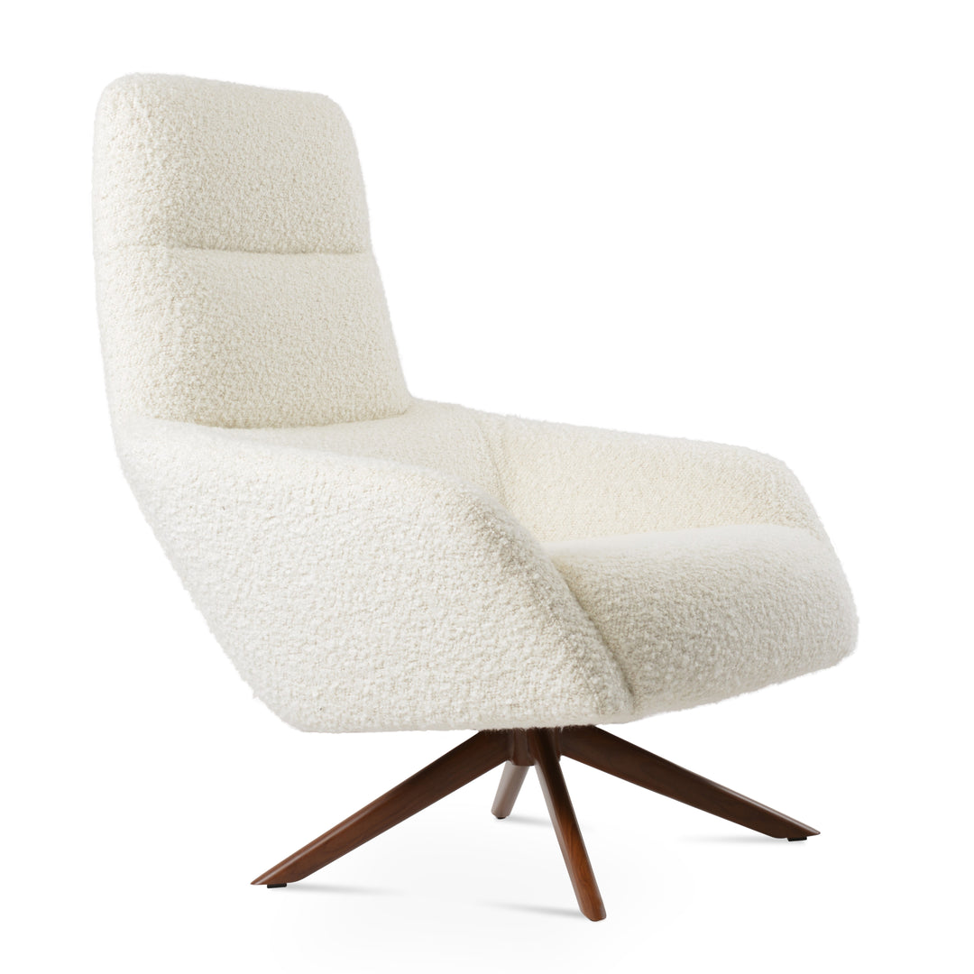 Barcelona Armchair Sword Swivel Lounge Soho Concept