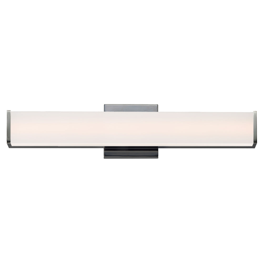 Baritone 24" LED Bath Vanity by ET2 Lighting in Satin Nickel finish