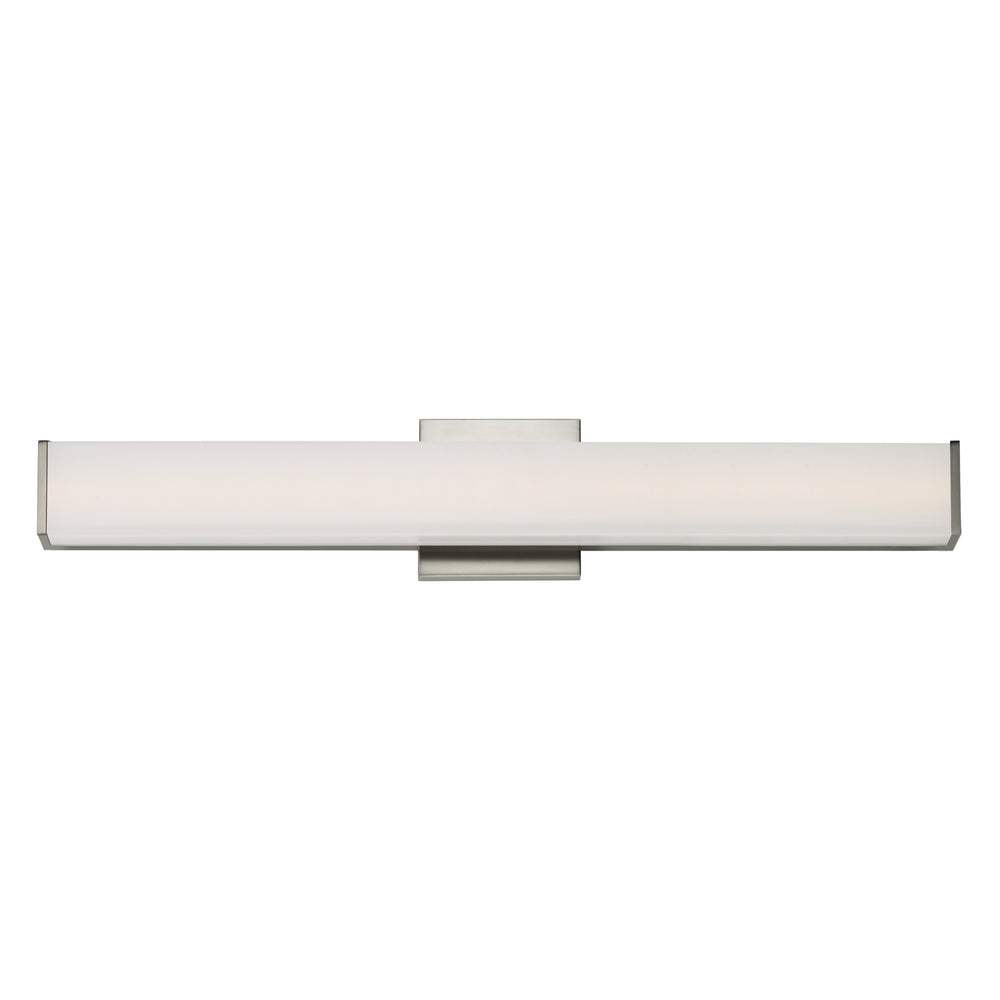 Baritone 30" LED Bath Vanity by ET2 Lighting in Satin Nickel finish