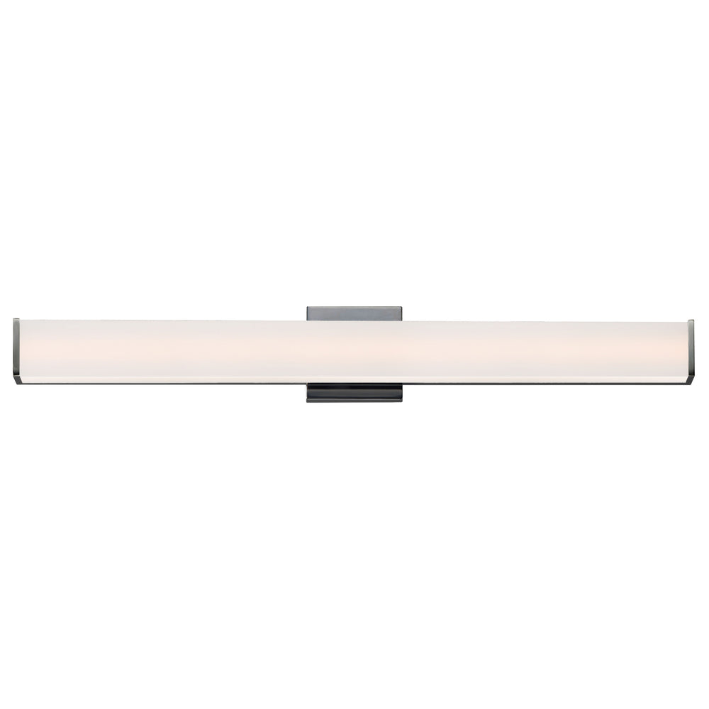 Baritone 36" LED Bath Vanity by ET2 Lighting in Satin Nickel finish