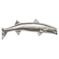 Barracuda Fish Wall Sculpture, Resin Phillips Collection