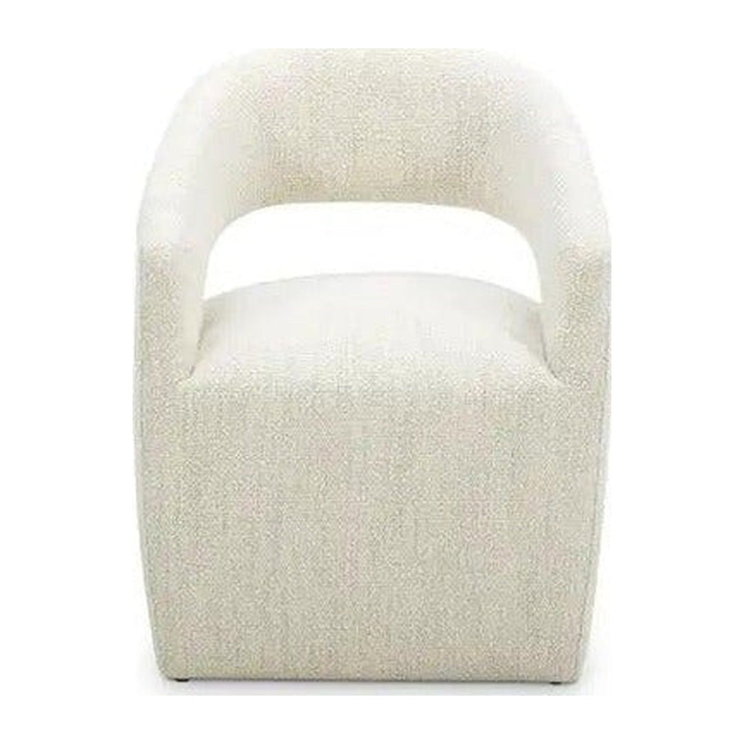BARROW PERFORMANCE FABRIC ROLLING DINING CHAIR — product (Taji-enlarged)