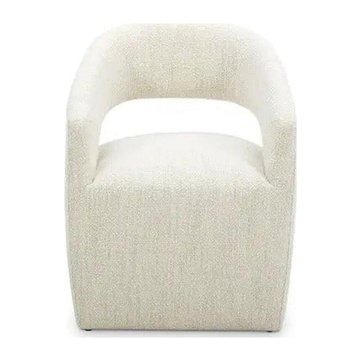 BARROW PERFORMANCE FABRIC ROLLING DINING CHAIR — product (Taji-enlarged)