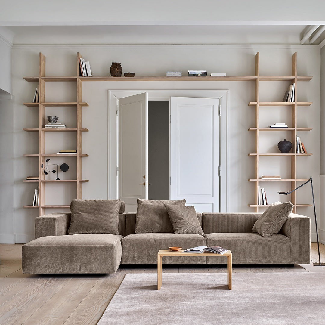 Baseline Sofa QuickShip by Eilersen — lifestyle/detail