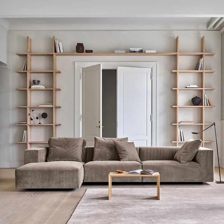 Baseline Sofa QuickShip by Eilersen — lifestyle/detail