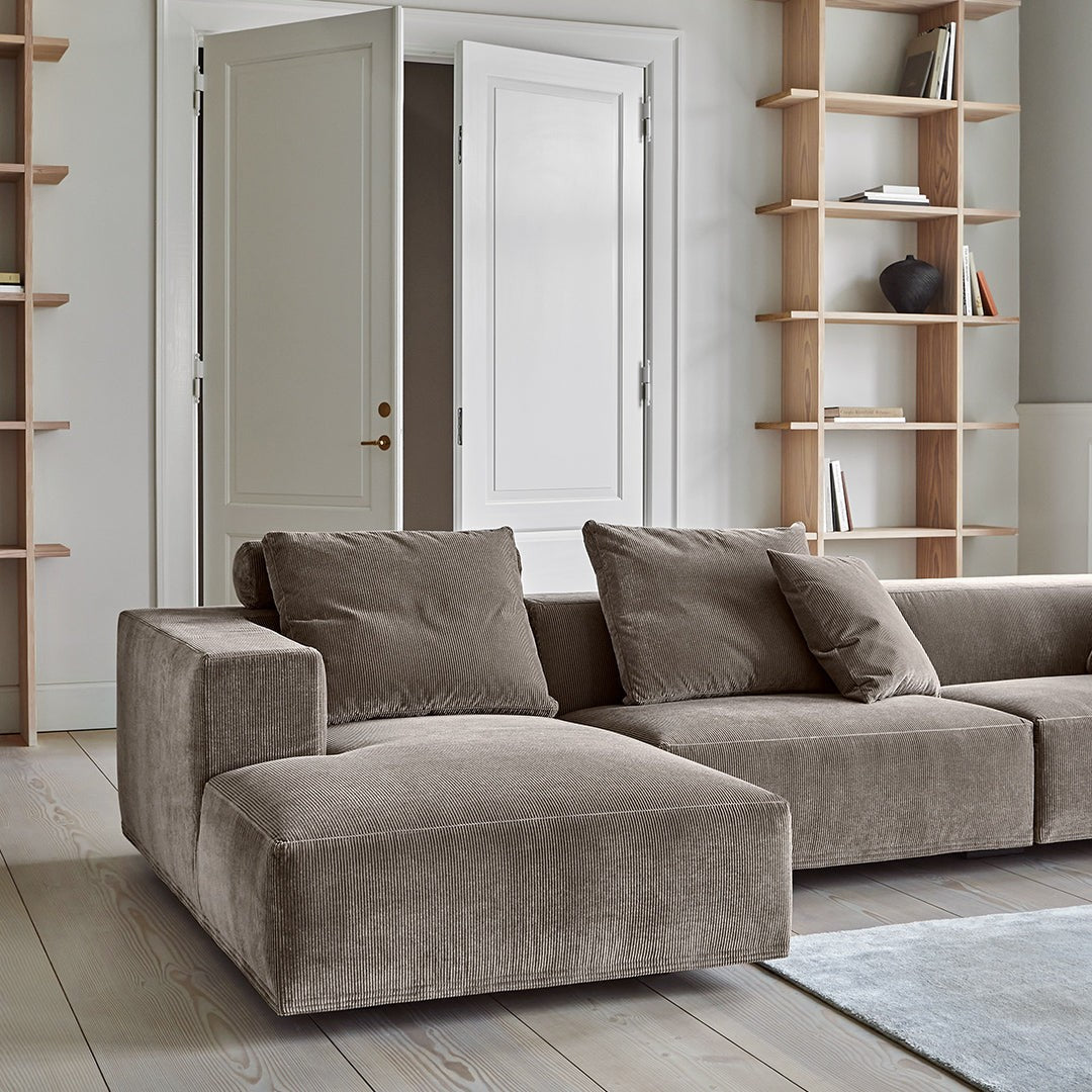 Baseline Sofa QuickShip by Eilersen — lifestyle/detail