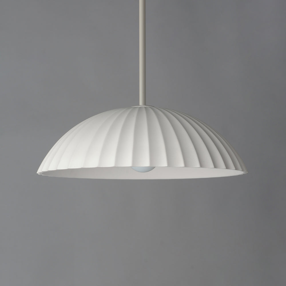 Basilica 1-Light LED Pendant (19.5" W) by ET2 Lighting, styled view 1