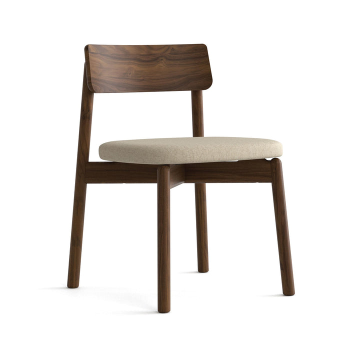 Baton Chair by Copeland Furniture centered on a white background