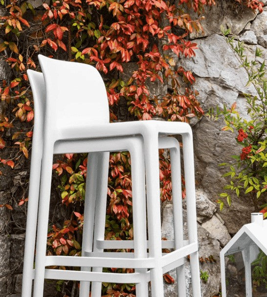 Bayo Bar Stool by Connubia in a styled interior