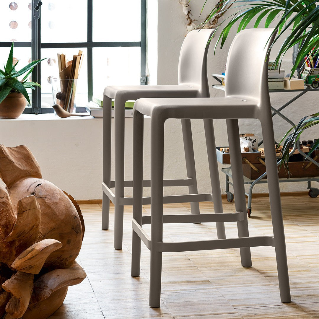 Bayo Counter Stool by Connubia in a styled interior