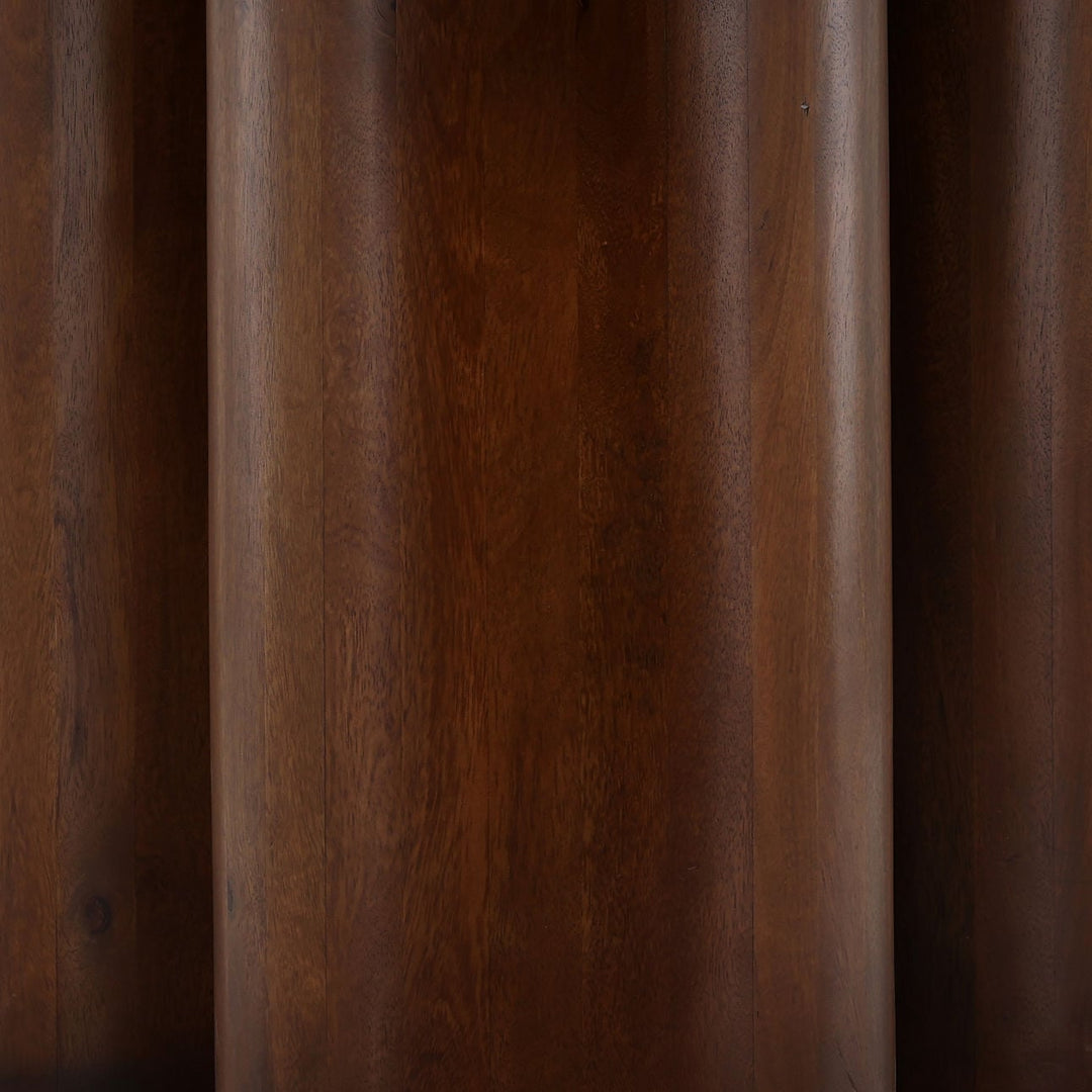 Hugo Mango Wood Round Dining Table, detail 3 view