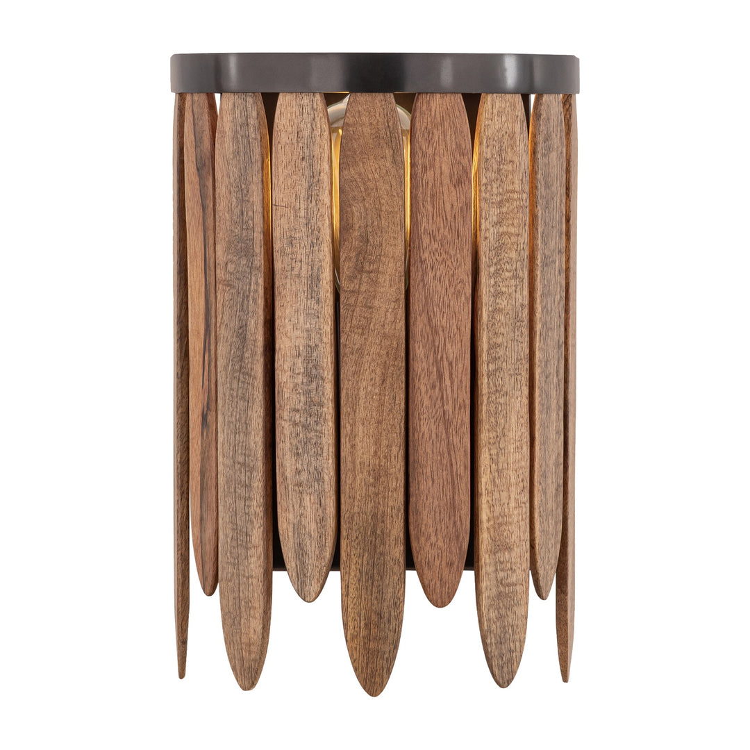 Marimba Pendant by Studio M Lighting in Walnut