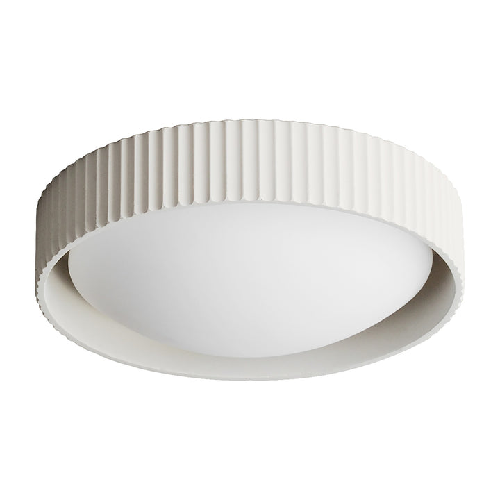 Souffle 14 LED Flush Mount by Studio M Lighting in Chaulk White