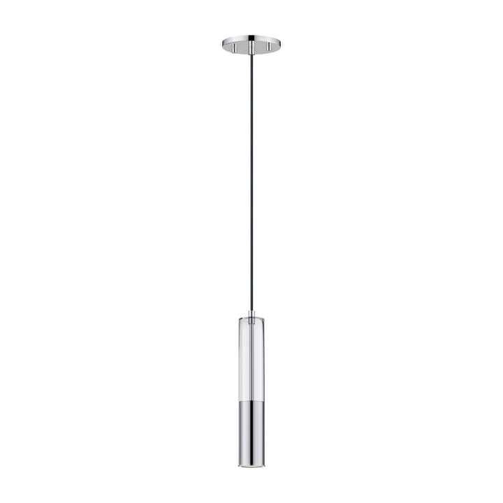 Torch LED 1-Light Pendant by Studio M Lighting in Polished Chrome