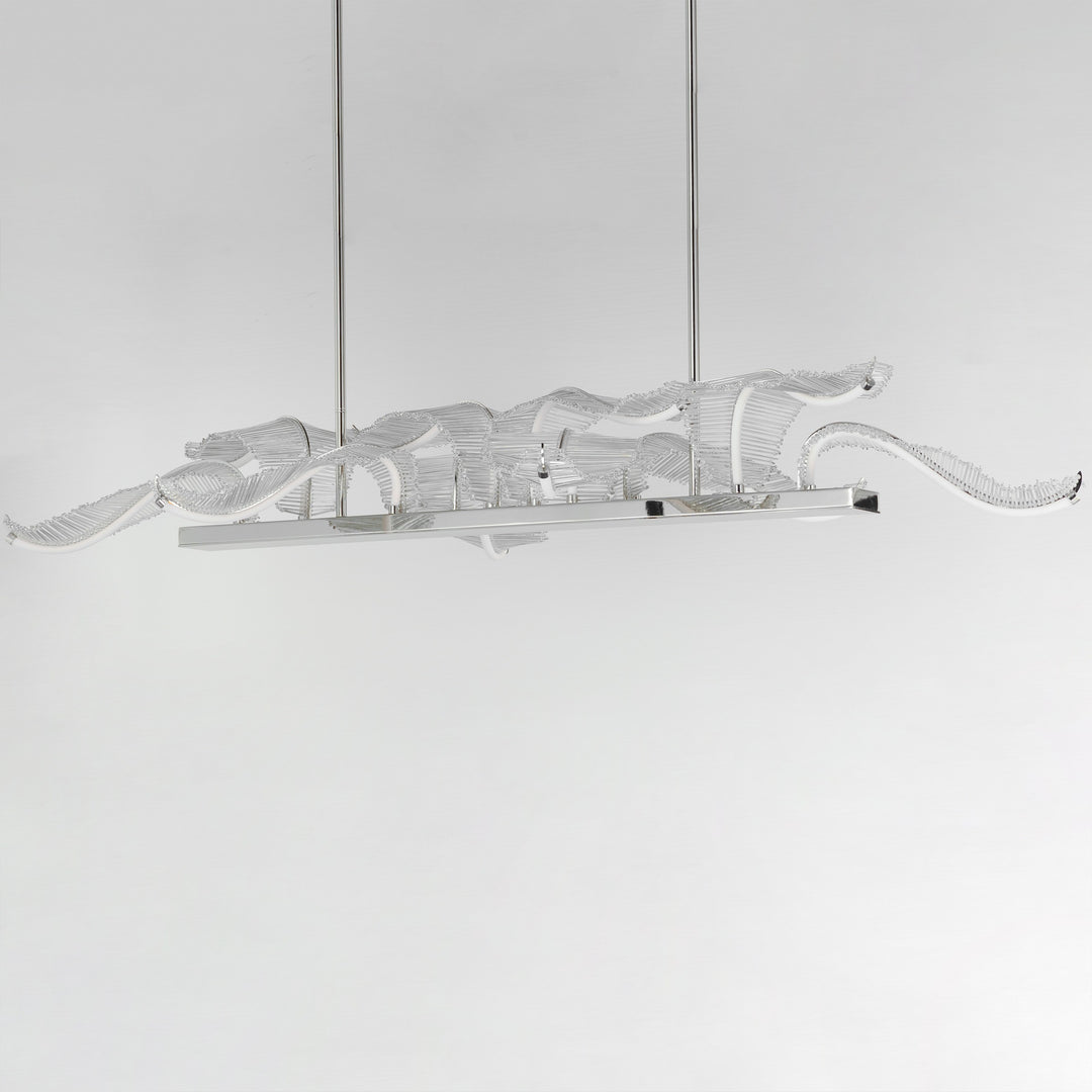 Lillet 10-Light LED Linear Pendant by Studio M Lighting – lifestyle