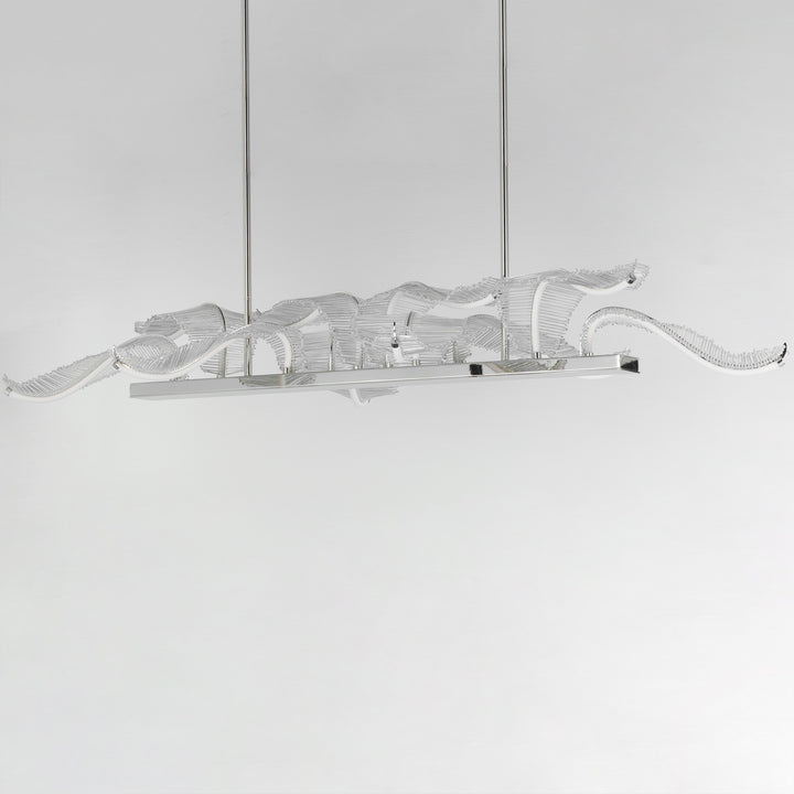 Lillet 10-Light LED Linear Pendant by Studio M Lighting – lifestyle