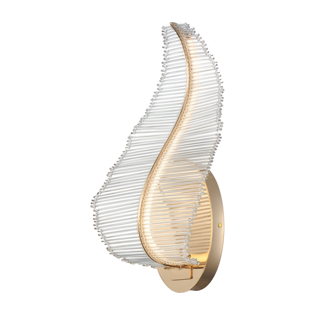 Lillet 1-Light LED Wall Sconce by Studio M Lighting in Gold