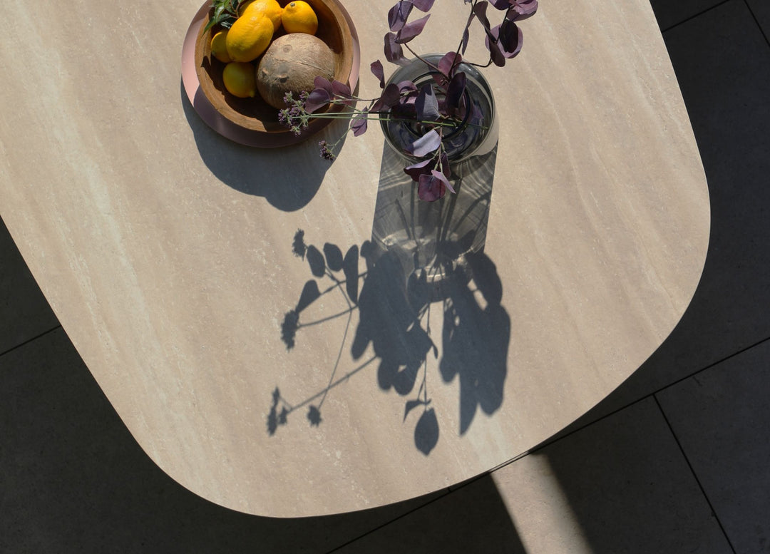 Albatros Oval Extendable Dining Table by Whiteline Modern Living – lifestyle