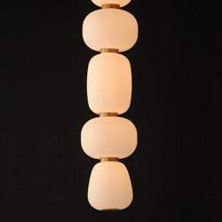 Soji Single LED Pendant by Studio M Lighting – lifestyle