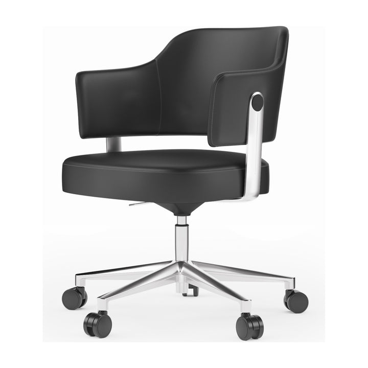 Circa 3581 Office Chair in Black | Leather