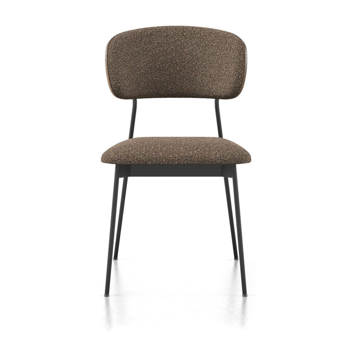 Cove 5020 Dining Side Chair in Walnut / Black / Latte