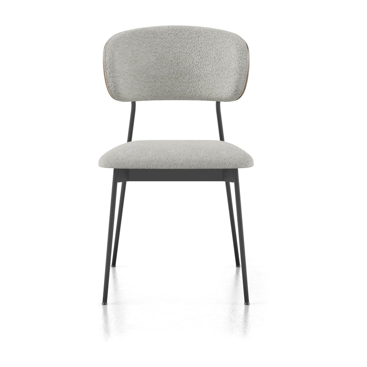 Cove 5020 Dining Side Chair in Walnut / Black / Oatmeal