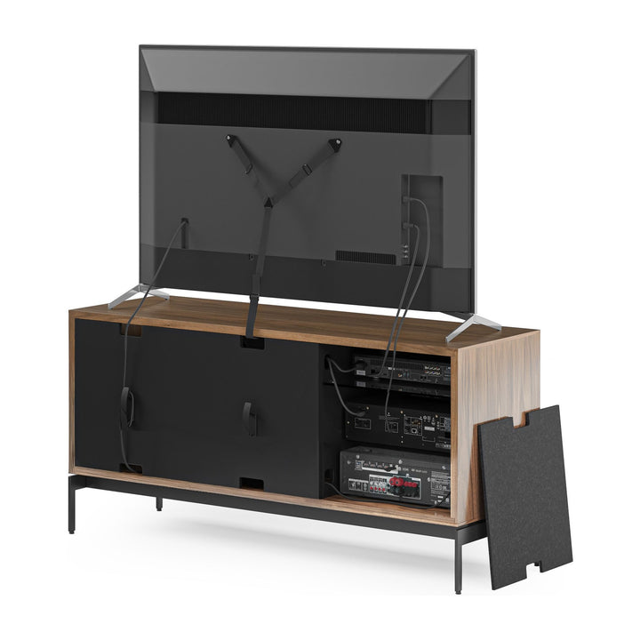 Elements 8707 removable back panel and cable management detail